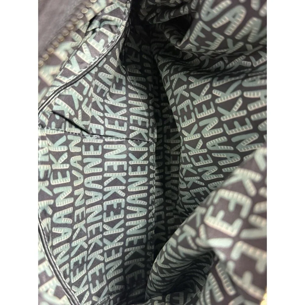 ANEKKE Shoulder Bag Nature Woods Black Eco Recycled Canada Map Crossbody